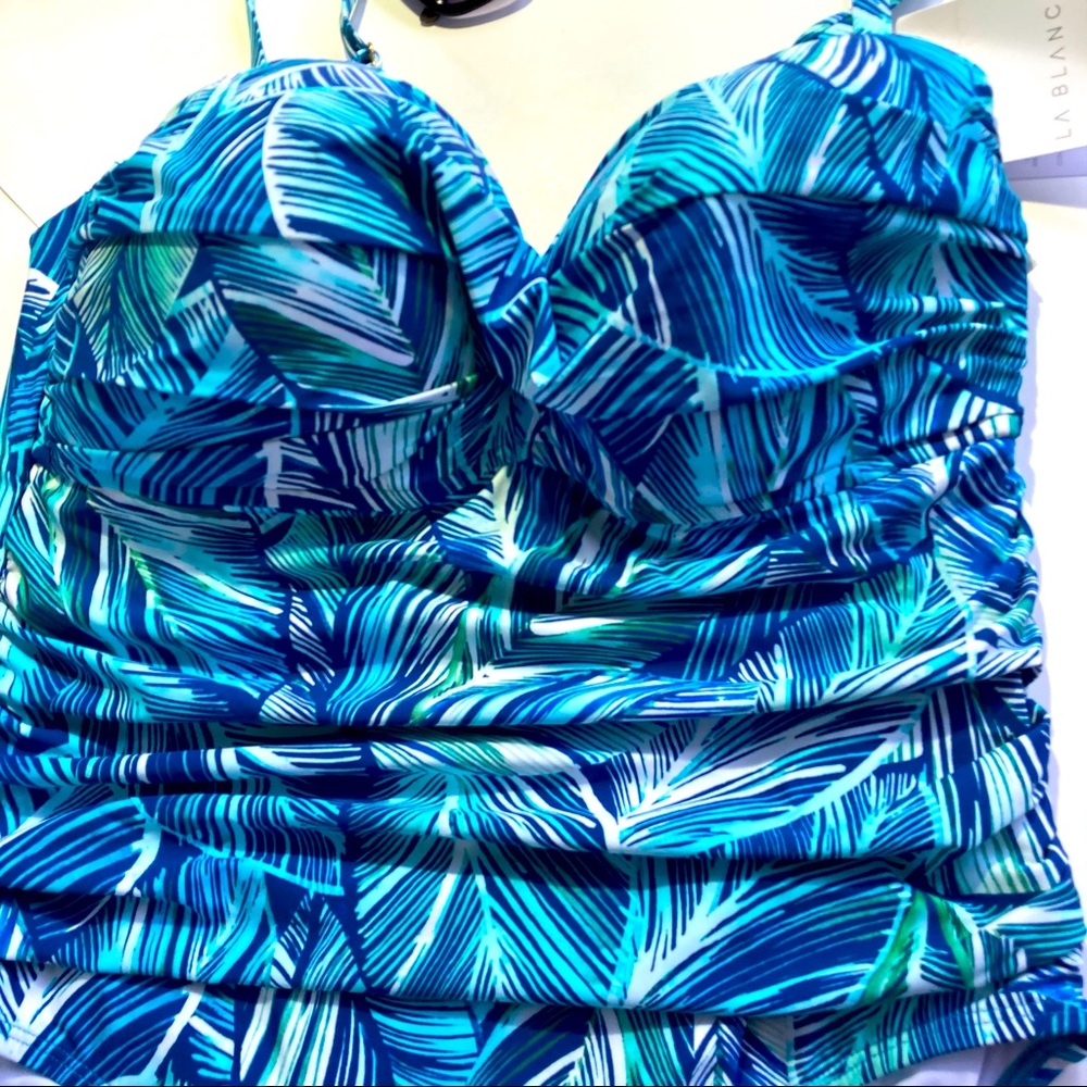 NWT  La Blanca one piece Tummy control Swimsuit - Picture 10 of 11